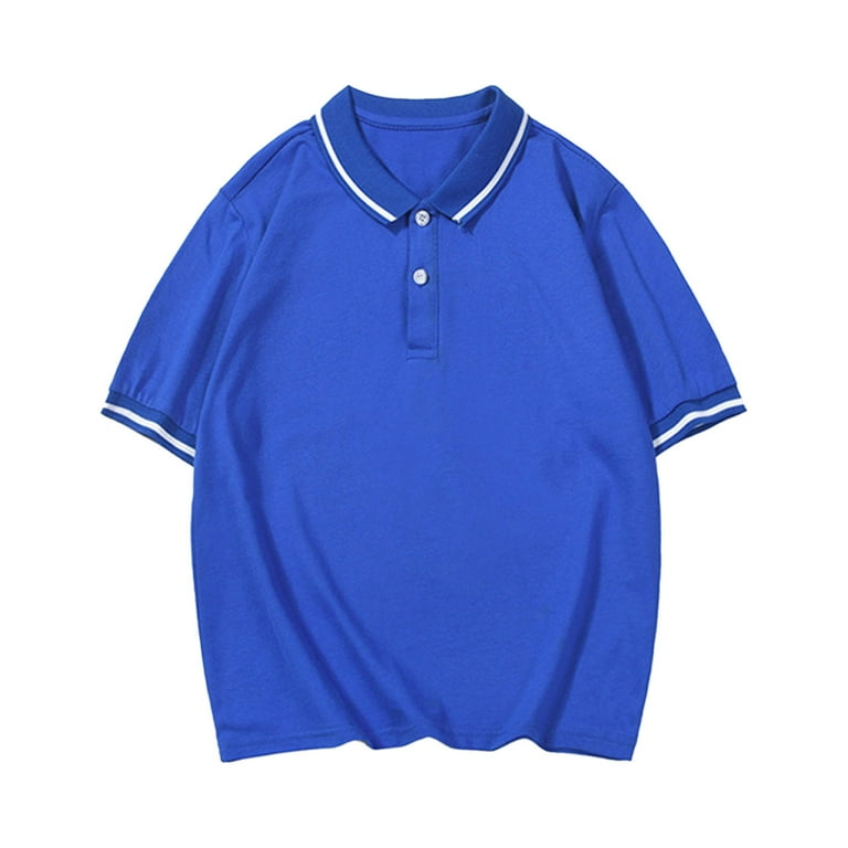 Girls Short Sleeve Polo in Organic Cotton Girls Short Sleeve Polo in Organic Cotton