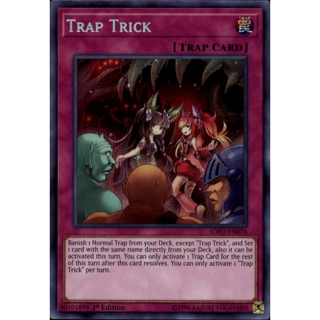 YuGiOh Soul Fusion Trap Trick SOFU-EN078 (The Best Trap Cards In Yugioh)
