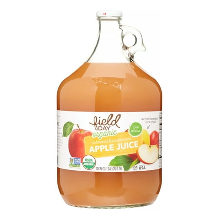 Field Day Organic Apple Juice Drink, 128 Fl Oz, 1 Count