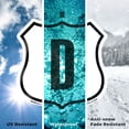 thumbnail image 6 of Letter D (2 Pack) 12 inch X 12 inch Shield Shaped Rust-Free Aluminum Metal Signs with Aluminum Mounting Stakes Weather Resistant Made in the USA, 6 of 8