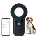 thumbnail image 1 of Escáner de microchip para mascotas, escáner de lector de etiquetas con microchip animal, tres formas de conectarse, reconocer rápidamente, identificar la distancia más lejana, 1 of 5