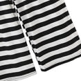 thumbnail image 4 of Women's Lounge Sets Plis Size Fashion Striped Sleeveless Shirts and Dressy Wide Leg Pants 2 Piece Summer Outfits, 4 of 5