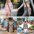 thumbnail image 5 of Aplkyhs School Backpack Set of 4 with Lunch Bag Pen Bag Set Bottle Sleeve for Girls Boys Multifunctional Pencil Case Suitable for Elementary Middle School High Brown Camo Bow, 5 of 6