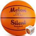 thumbnail image 1 of Balón de baloncesto silencioso Mutball tamaño 7 (29,5 cm) de espuma para uso en interiores, 1 of 7