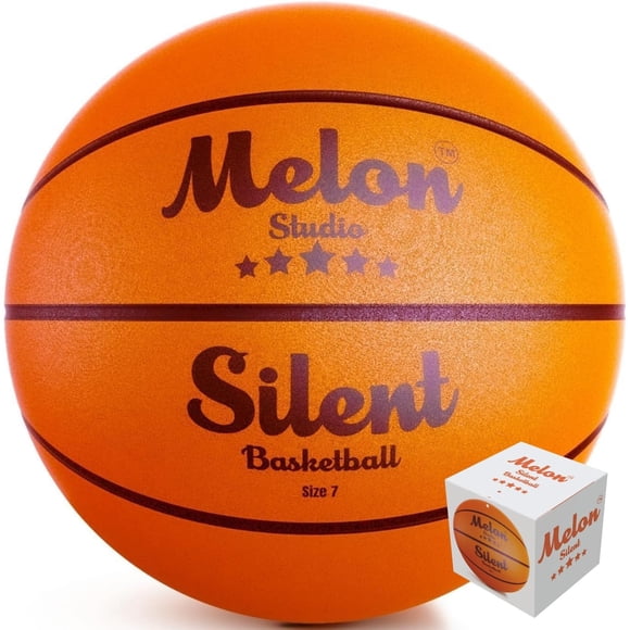 Balón de baloncesto silencioso Mutball tamaño 7 (29,5 cm) de espuma para uso en interiores