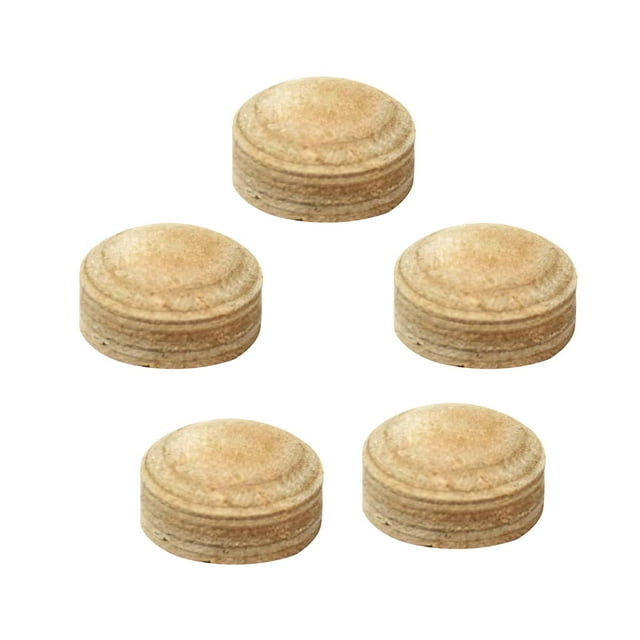 jinwen 5 Pcs Embouts de Queue de Billard Protecteurs 9 Boules, 8 Boules Embouts Superposés Embouts de Queue de Billard 13mm