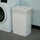 thumbnail image 4 of Cesto Plegable de Bambú Color Blanco  AGBOX con Asas para Fácil Transporte, 4 of 5