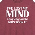 thumbnail image 3 of Instant Message - I've Lost My Mind - Women's Racerback Tank Top, 3 of 6