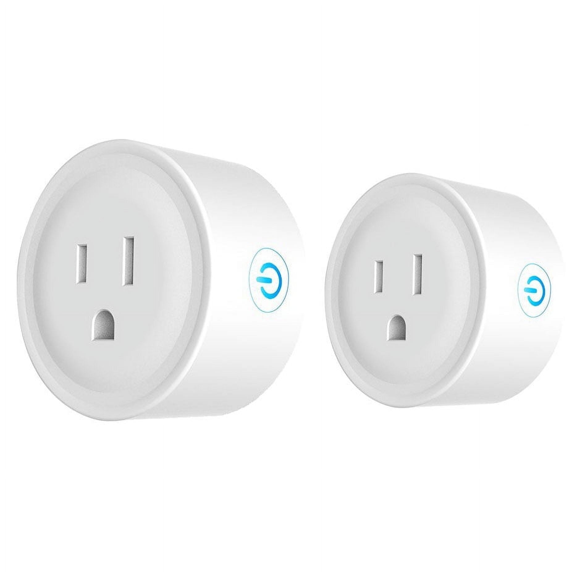 Deco Gear 2 Pack WiFi Smart Plug (Compatible with & Home)