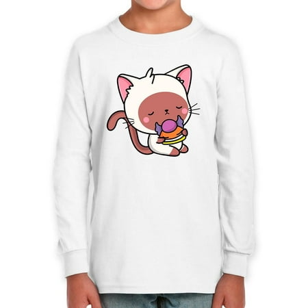 

Cute Mewmmy W Cookies Long Sleeve Toddler - Toddler Long Sleeve Tee White