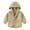 Khaki, variant on CYRBOKO Boys Jackets, Long Sleeve Lightweight Full-Zip Casual Hooded Outerwear Navy Size 9-10 T