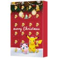 thumbnail image 4 of Caja ciega de cuenta regresiva de 24 días, calendario de Adviento de Pokémon navideño, regalo sorpresa, 4 of 9