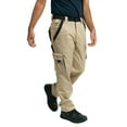 thumbnail image 4 of Chef Code Chef Tech Utility Pants, Sand/Black, 3XL, 4 of 5