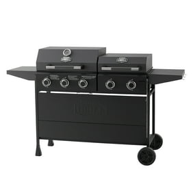 Expert Grill Combo 5-Burner Propane Gas Grill & Independent Griddle