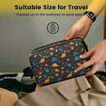 thumbnail image 5 of Toiletries Bag,DarkBlue Dinosaurs Pattern Mens Womens Toiletry Bag Bathroom Bag,Waterproof Toiletry Travel Bag Dopp Kit Shaving Bag 11x6.3x5.1 Inch, 5 of 5