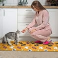 thumbnail image 3 of Halloween Icons Pattern Kitchen Rugs Sets Of 2,Anti Fatigue Kitchen Mat Rugs Non Slip Washable,Decorative Kitchen Floor Mats for Kitchen,Sink,Laundry,17"x30"+17"x47", 3 of 7