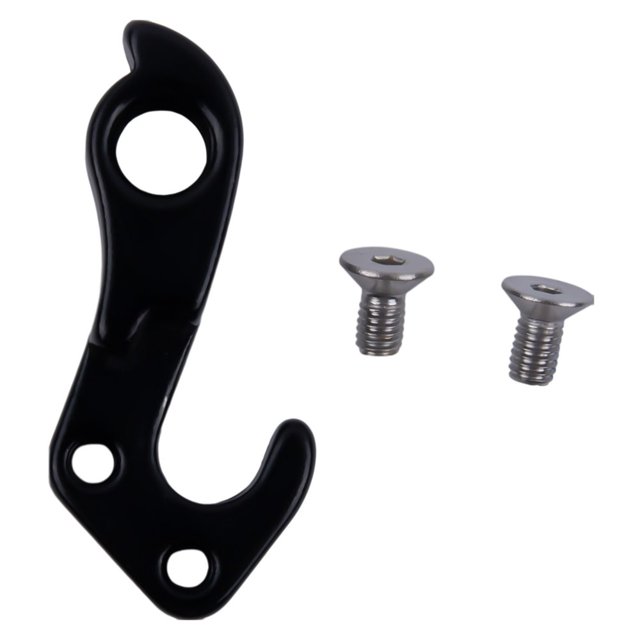 CNKOO JINGT 1 Set 15g Black Bike Rear Derailleur Gear 322175 For Trek Bicycle Tail Hook Derailleur Hanger Gear Rear Accessory Silver