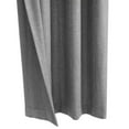 thumbnail image 4 of Loft Living Sanaa Light Filtering Grommet Indoor Curtain 52 x 95 in Grey, 4 of 7