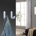 thumbnail image 1 of Living Room Household Plastic Hooks Shelves Hooks No Punch Wholesale Non Marking Hanging Buckle Strong Load Bearing, 1 of 5