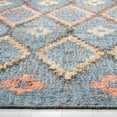thumbnail image 3 of SAFAVIEH Kilim Mendoza Geometric Floral Area Rug, Charcoal/Gold, 9' x 12', 3 of 5