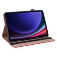 thumbnail image 2 of compatible Samsung Galaxy Tab S9/S9 Fe Embossed Striped Leather Case Blue (GET IT)_Gift Of G, 2 of 5
