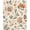 Beige, Pattern 6, variant on ODIKA 8'x10' Washable Area Rug Autumn Floral Elegance Vintage Design Elegant Motifs with Classic Ornate Detailing for Living Room, Under Sectional, Family , Durable, Non-Slip