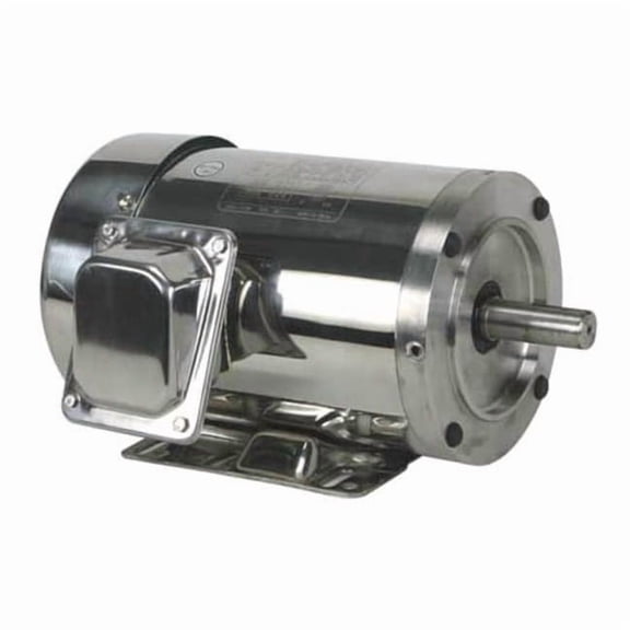 Dayton Washdown Motor,2 HP,3480,145TC,230/460V 4GPT3