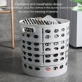 thumbnail image 4 of Heytea Collapsible Plastic Laundry Basket, Pop Up Laundry Hamper, Foldable Laundry Hamper Space Saving Hamper Storage With Handle For Laundry Clothes, 4 of 5