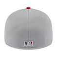 thumbnail image 6 of Men's New Era  Gray/Red Chicago White Sox 2025 Batting Practice Low Profile 59FIFTY Fitted Hat, 6 of 7