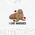 thumbnail image 4 of Inktastic Walrus Cute Arctic Animals Girls Baby Dress, 4 of 5