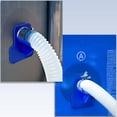 thumbnail image 4 of Juego de 2 soportes para manguera de piscina, adaptador para piscina, accesorios para piscina azul, 4 of 5