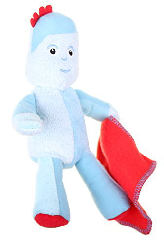Sounds! In The Night Garden Plush Talking Iggle Piggle with Blanket Toy Figure 