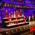 thumbnail image 1 of Kojooin LED Bar Shelf, Wall Mounted Acrylic Liquor Bottle Rack with App and Remote Control, Multicolour Lighting, 1 of 7