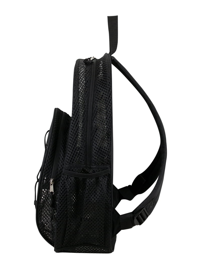 Eastsport Unisex Mesh Bungee Backpack with Padded Shoulder Straps