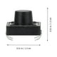 thumbnail image 2 of unbranded 140Ud Kit De Botones Pulsadores Táctiles Negros Para DIY Con Material Duradero Y Rendimiento Estable, 2 of 8