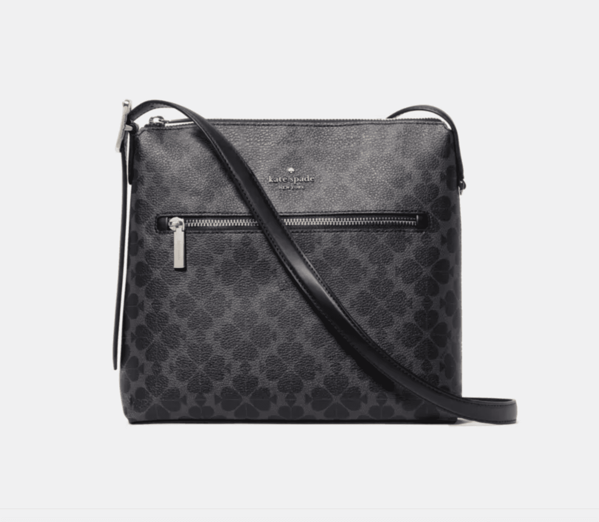Kate Spade New York Women’s 454 Spade Flower Swingpack Crossbody Bag, PVC, Adjustable Strap – KM717