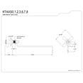 thumbnail image 2 of Kingston Brass KTAXS2 Victorian Side Mount Toilet Tank Lever in Polished Brass, 2 of 5