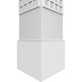 thumbnail image 5 of Ekena Millwork 12"W x 9'H Craftsman Classic Square Non-Tapered Manchester Fretwork Column w/ Standard Capital & Standard Base, 5 of 8