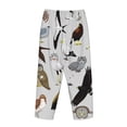 thumbnail image 5 of Balery Animal Bird print Women's Pajama Pants,Ultra Lightweight Pjs,Lounge Pant-XX-Large, 5 of 9