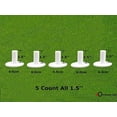 thumbnail image 6 of FINGER TEN Golf Rubber Tees Driving Range Value 5 Pack, Mixed Size or 5 Same Size for Practice Mat, 6 of 6