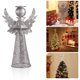 thumbnail image 1 of unbranded Ángel Plata Para Tope De Árbol De Con Base Estable Y Tridimensional, 1 of 8