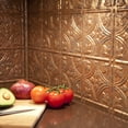 thumbnail image 6 of FASÄDE Traditional Style/Pattern 1 Decorative Vinyl Backsplash 15 sq ft Kit in Cracked Copper, 6 of 7