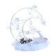 thumbnail image 1 of Adorno de corona navideña para escritorio, ideal para chimeneas y festivales. Estilo D, 1 of 7