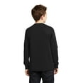 thumbnail image 2 of Port & Company Youth Long Sleeve Core Cotton Tee-L (Jet Black), 2 of 6