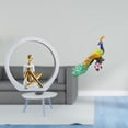 thumbnail image 2 of Estatua de niña,Estatuas de mujeres y niñas,figuritas decorativas elegantes,Escultura de arte abstracto,regalo creativo y moderno para el hogar.,Estatua del pavo real,Estatua de pavo, 2 of 8