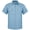 Blue, variant on Men's Black Shirts Button Down Short Sleeve Shirts Relaxed Fit Casual Work Shirts with Two Pockets