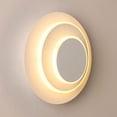 thumbnail image 4 of Lámpara de pared LED CHAO 15 W Blanca Interior 3 en 1 Creative Eclipse Moderna, 4 of 5