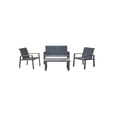 thumbnail image 1 of Naterial Set de Sala para Jardín: Sofá de 2 plazas + 2 sillones + Mesa de Centro de Aluminio para Exterior, Modelo Aramis, 1 of 10