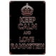 thumbnail image 2 of Chapa Metal Vintage Keep Calm Barra Pintura Hierro Rectangular 30x40cm, 2 of 9