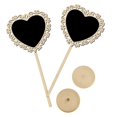 thumbnail image 4 of Mini Chalkboard Signs,15/20 Pack Framed Small Chalkboard Labels with Easel Stand,Wooden Blackboard for Table Numbers,Food Signs, Wedding Signs,Message Board,Place Cards and Event Decorations, 4 of 6